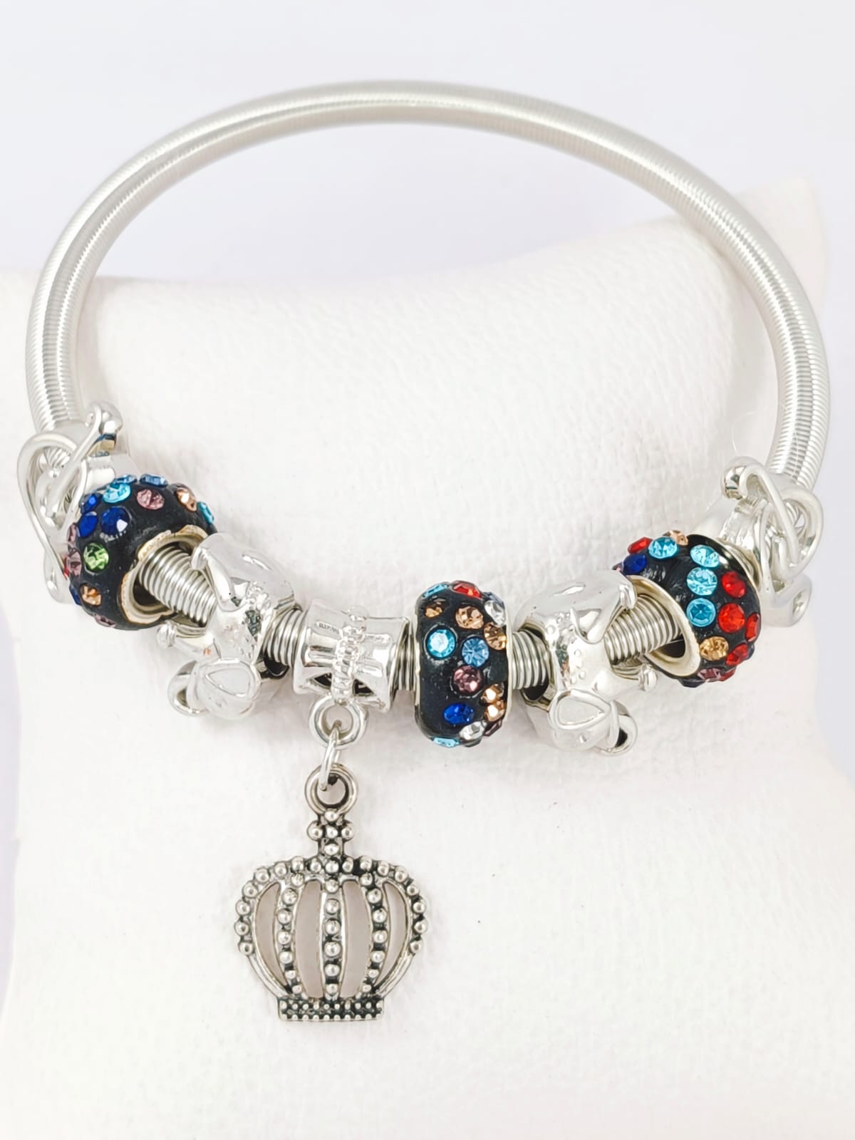 Pulsera "Creada para Ti" — Brillo Cobre y Plata