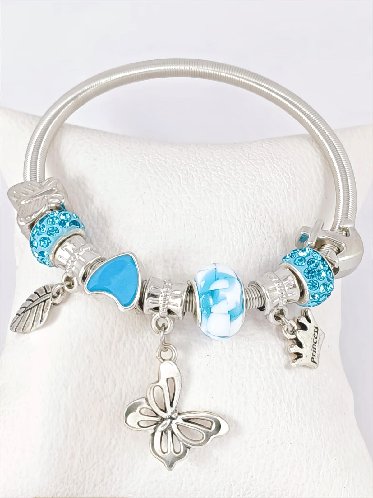 Pulsera "Reina de Colores" — Corona y Alegría