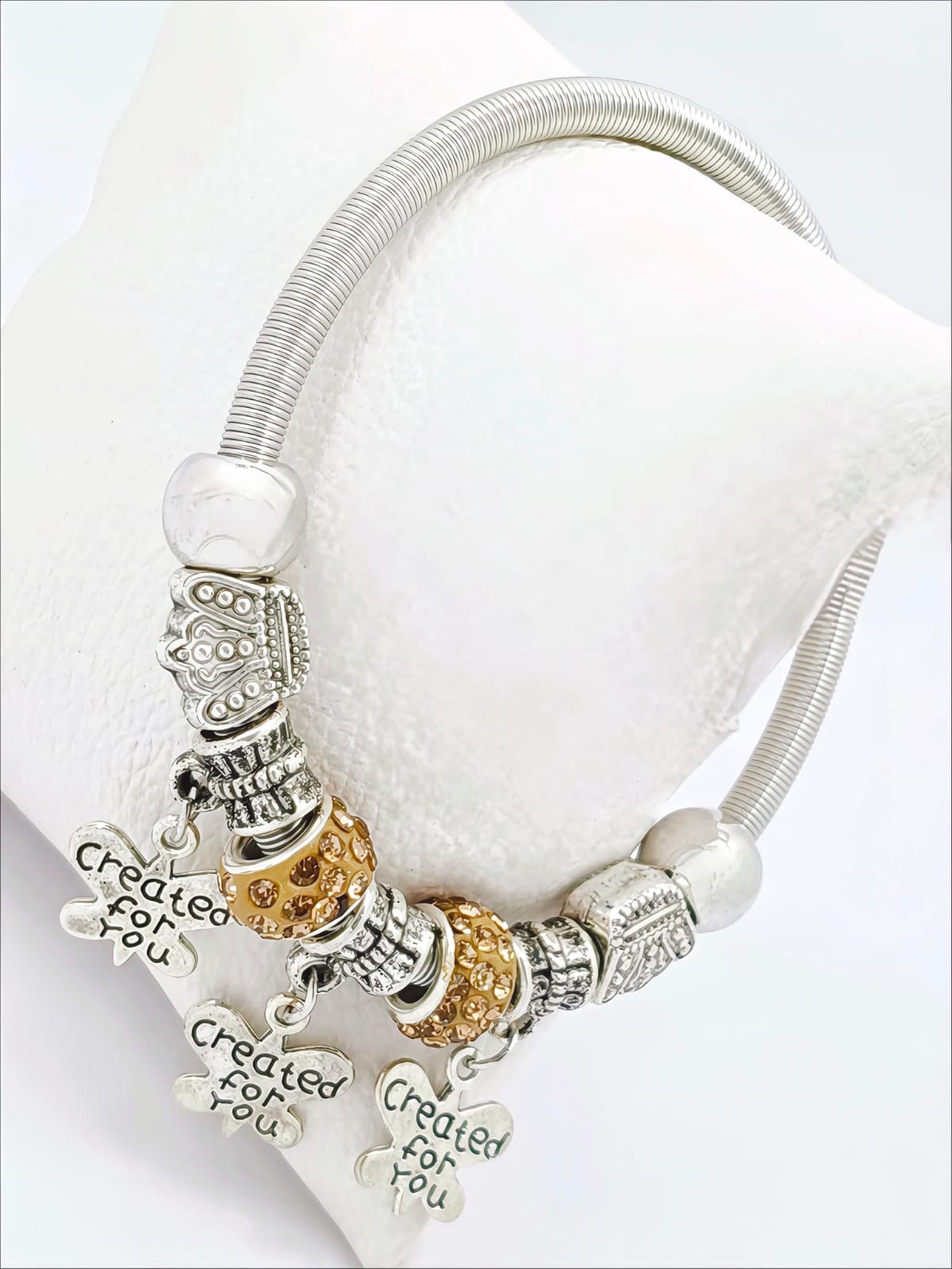 Pulsera "Vuelo y Libertad" — Azul Celeste